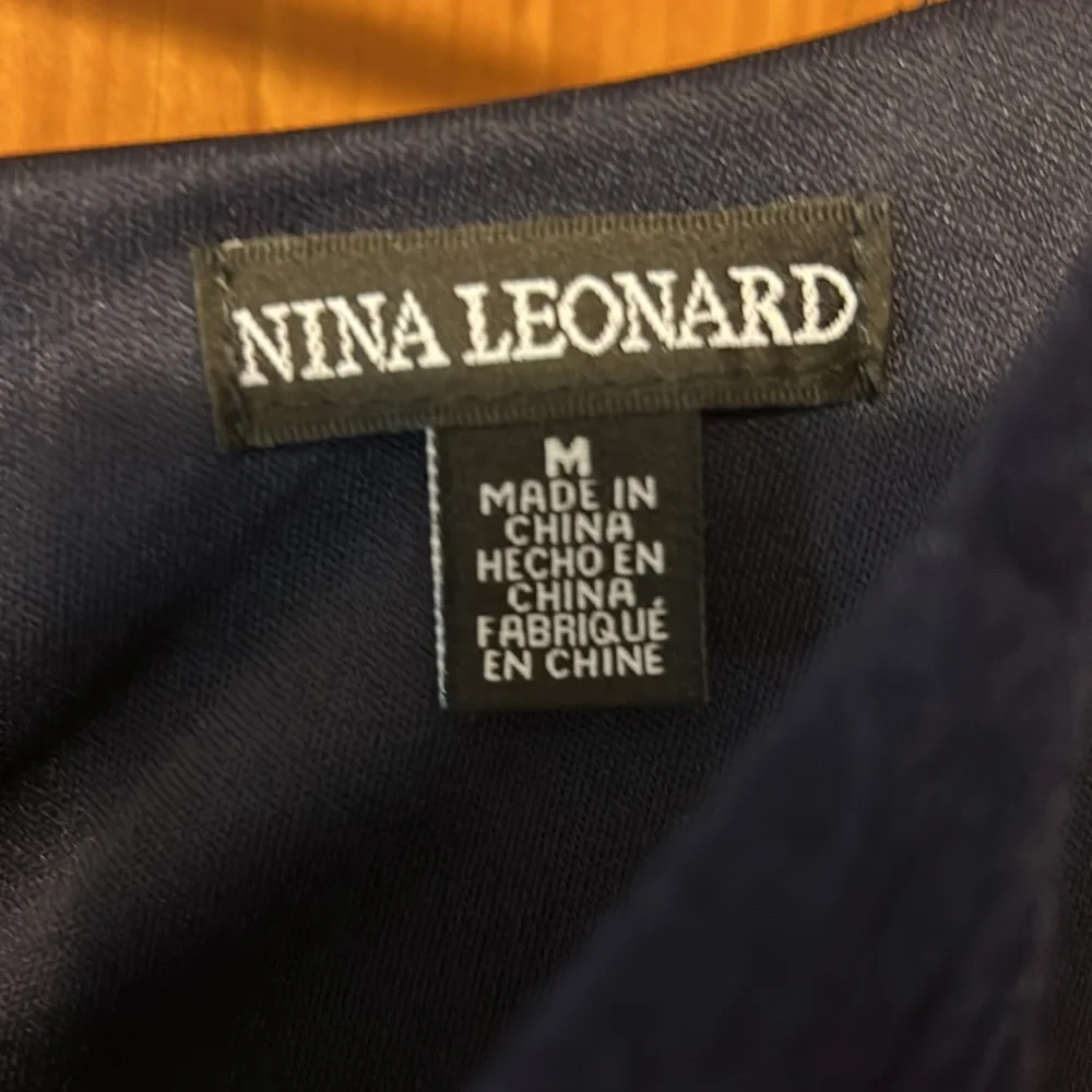 Nina Leonard navy anchor sundress - Picture 2 of 8